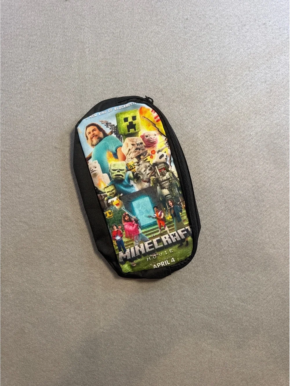 Minecraft Movie Backpack with Shoulder Bag and Pencil Case